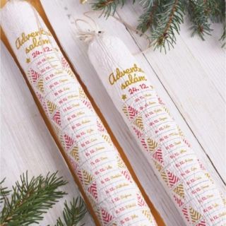 🎅 Adventní salám 480 g – daruj chuť Vánoc v salámu! Už tě nebaví čokoládové kalendáře? Zkus letos něco, co opravdu chutná....
